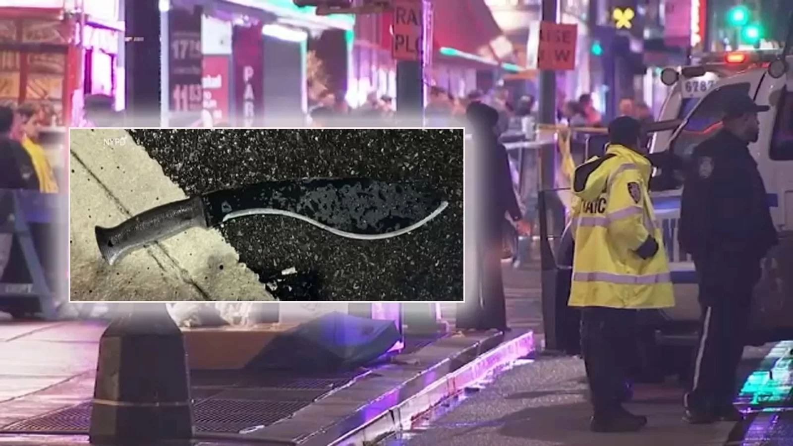 NYC Crime: Machete attack suspect remains hospitalized amid Times Square New Year's Eve investigation into possible terrorism
